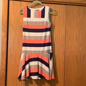 Roz & Ali Flounce Skirt Summer Dress, Size 6